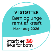 Vi støtter børn og unge ramt af kræft